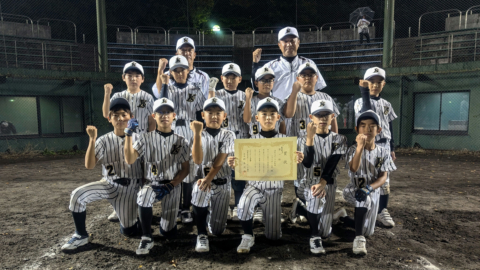 優勝 油井スポーツ少年団ソフトボール部